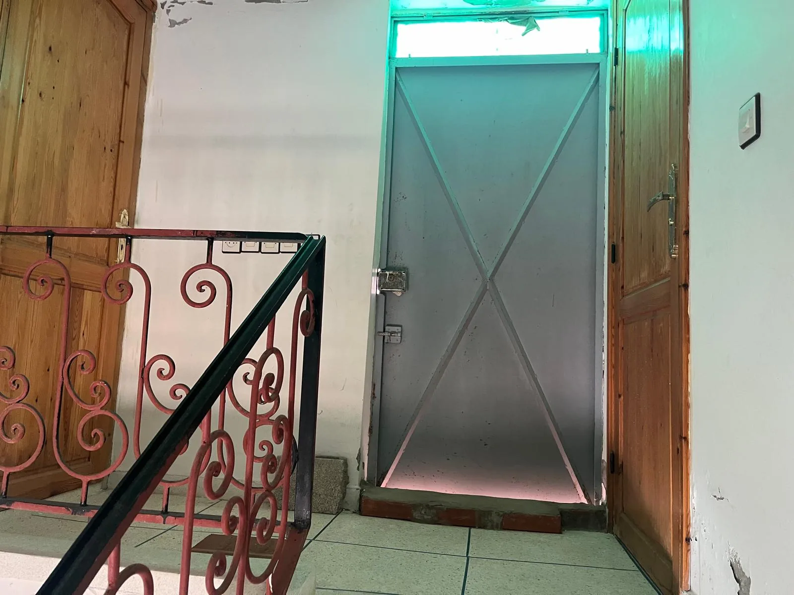 Escalier et palier intérieur